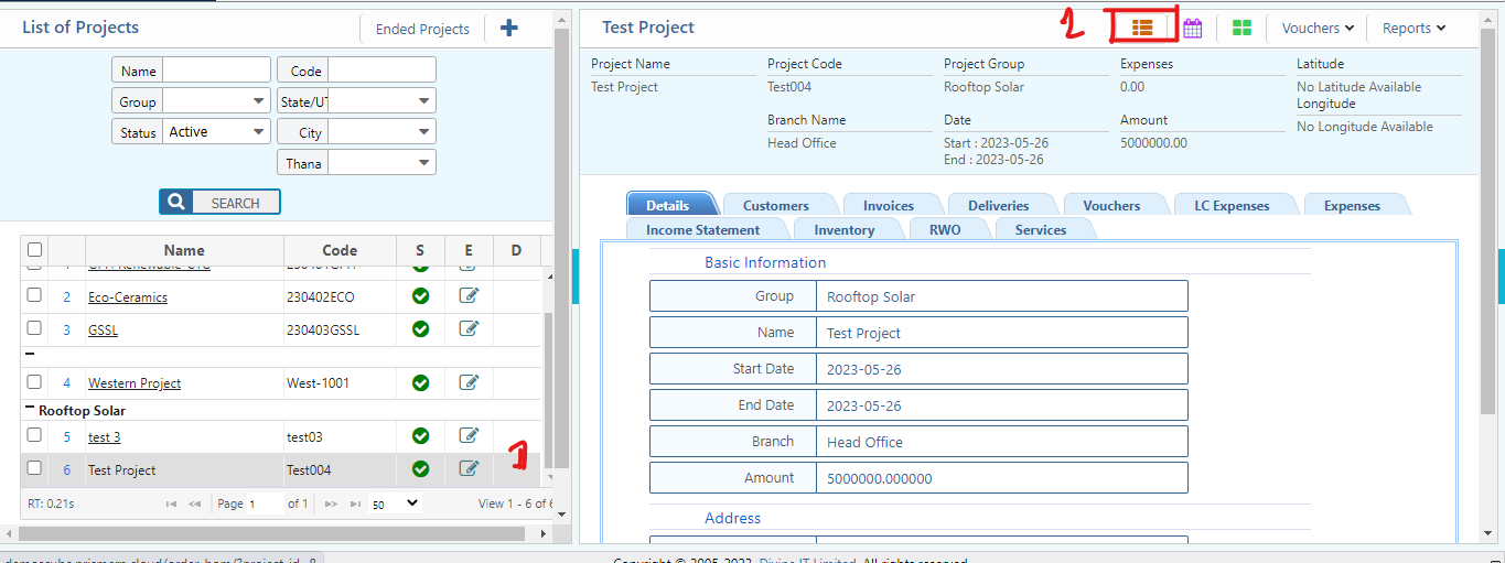 installation and setup of budget module